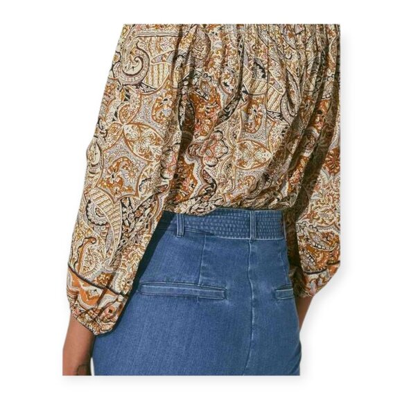 Wide Leg Organic Cotton Pants by Cleobella Size S NWT - Picture 3 of 16